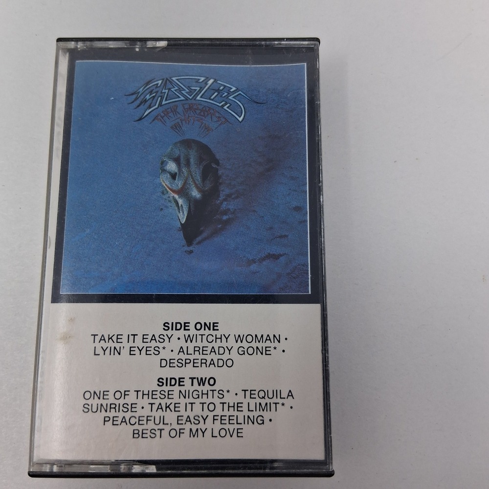 Eagles Their Greatest Hits 1971-1975 Cassette Tape Asylum TC-5105 White Shell